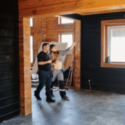 visiting the client to the check of remodeling
