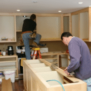 finishing kitchen job