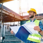 engineer visiting a site