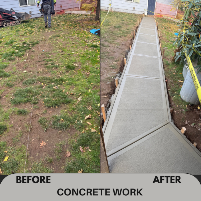 concrete work