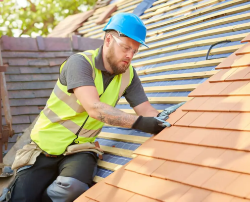 Professional residential roof inspection and repair